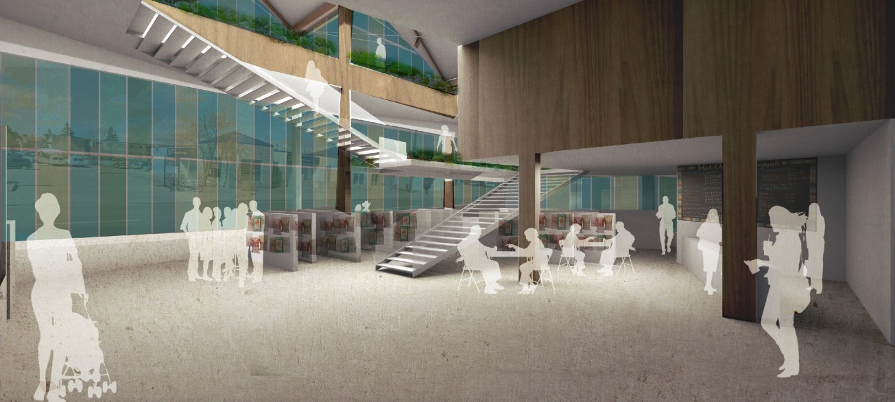 cafe and seeds market