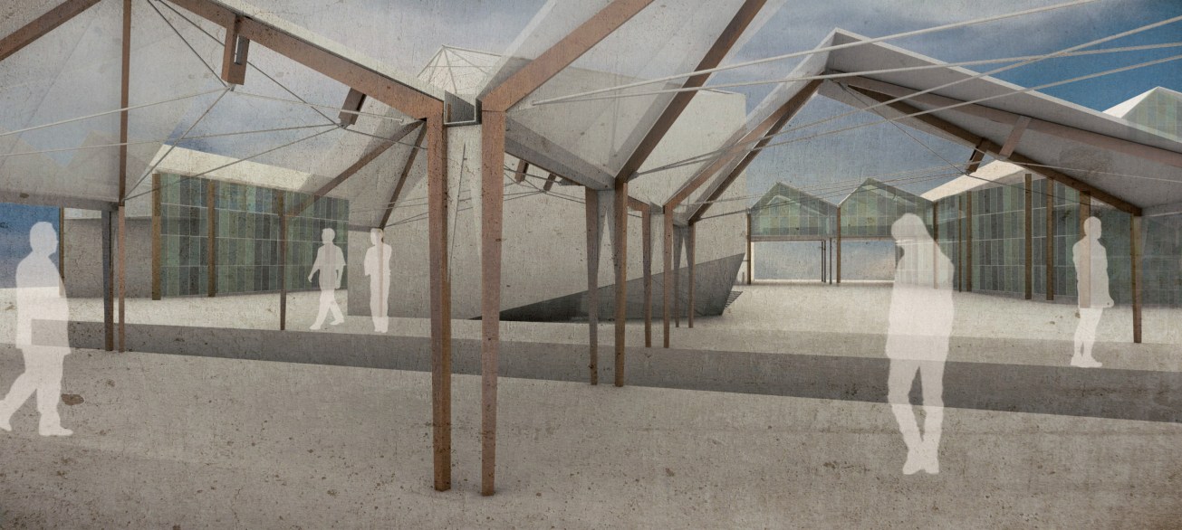 from the train station